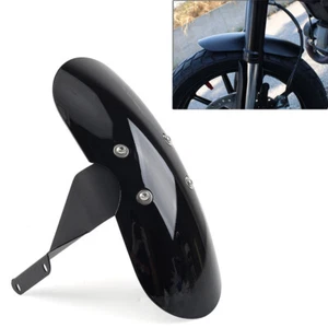 Front Fender Mudguard Protector For Ducati Scrambler Racer Classic Gloss Black - Picture 1 of 9