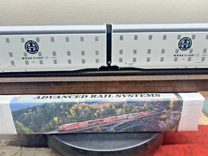 BURLINGTON NORTHERN GUNDERSON AUTO-MAX ARTICULATED CAR HAULER HO Scale -NEW RTR - Picture 1 of 10