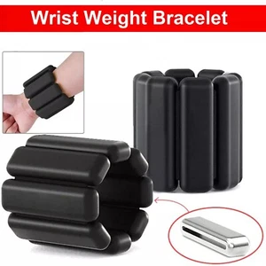 Adjustable Ankle Weights Wrist Weight Bracelet Fitness Equipment Training 1 Pair - Picture 1 of 12