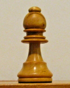 Vintage Lardy Chess Set Replacement White Bishop 2  1/4" Tall  24 - Picture 1 of 3