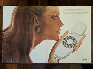 1967 AT&T Vintage Stampa telefono fisso annuncio, prima del cellulare - Foto 1 di 1