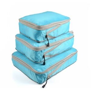 Compressible Portable Luggage Organizer Foldable Waterproof Travel Storage Bag
