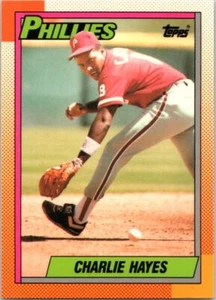 1990 Topps Tiffany Edition #577 Charlie Hayes - FREE SHIPPING! - Picture 1 of 2