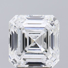 Diamant en vrac cultivé 1,50 ct E VS1 forme de coupe Asscher certifiée IGI