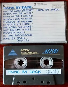 NIGEL FOOTE HOME BY DARK RARE PRIVATE CASSETTE AUSTRALIAN FOLK - Imagen 1 de 3