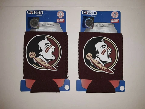 Florida State Seminoles NCAA Kolder Can Koozie Comes In Set Of 4 Cover