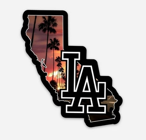 Los Angeles Dodgers MAGNET - MLB Baseball LA California Mookie Betts ERA Cover