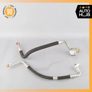 12-16 Mercedes W212 E350 AC A/C Air Conditioning Line Pipe Hose Set of 2 OEM - Picture 1 of 17