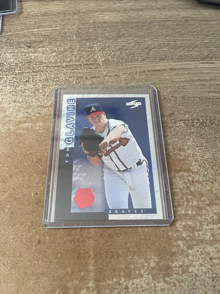 1998 Score  Artist's Proof Tom Glavine #PP156 HOF - Image 1 of 2