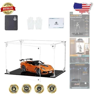 High Transparency 12x8x8 Acrylic Showcase with Magnetic Closure - Ideal for Toys - Picture 1 of 7