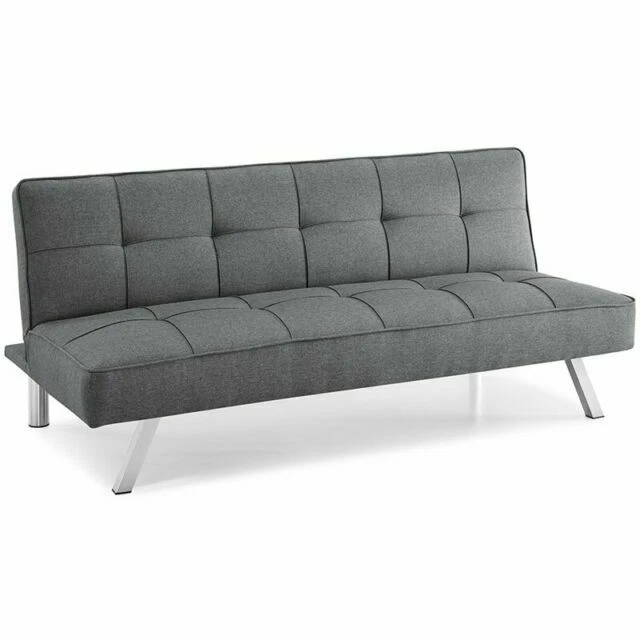 Serta SC-CRYS3LU2012 Multi-function Upholstery Fabric Sofa - Gray