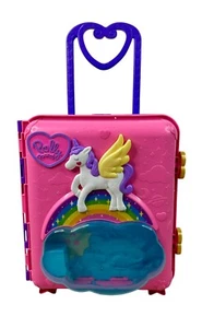 Juego de maleta Polly Pocket Pollyville Roll Away Resort - Imagen 1 de 12