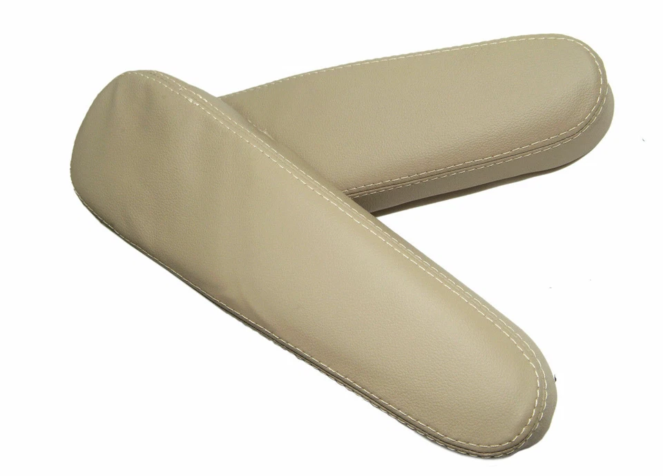 Cubierta reposabrazos asiento cuero sintético beige para Honda CR-V 10-14 Foto 1 de 3