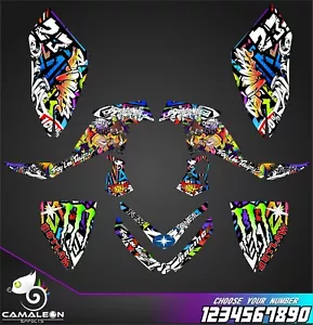 Polaris Outlaw 450/500/525 2006 2007 2008 graphics decals stickers kit atv wrap - Picture 1 of 1