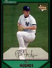 2007 Bowman Draft Picks & Prospects #BDP49 Phil Hughes