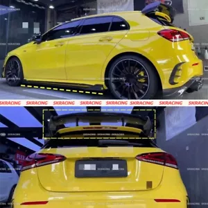 Alerón faldón lateral delantero trasero de fibra de carbono seco para Mercedes Benz A35 AMG 20+ - Imagen 1 de 21