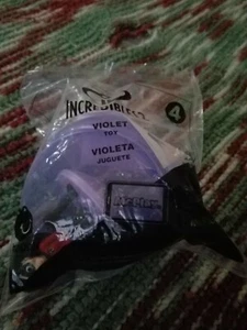  McDonalds 2017 Happy Meal Toy #4 Incredibles 2 ( Violet ) BNIP - Picture 1 of 2