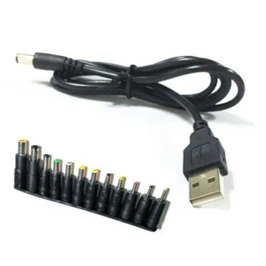 5V USB to DC Power Cable Jack Charging Cable Power Cord Plug Connector Adapter - Picture 1 of 12