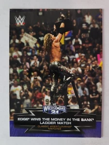 2015 WWE Road to Wrestlemania Classic Matches #20 EDGE WINS - Picture 1 of 2