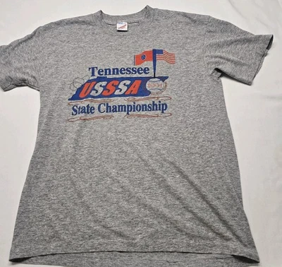 Camiseta De Colección 1991 Tennessee USSSA Campeonato de Béisbol Camiseta Duke Años 90 L Foto 1 de 4
