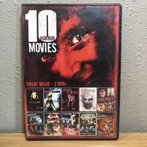 10 Horrorfilme Sammlung - (DVD Gruselfilm, Halloween Unterhaltung) - Bild 1 von 2