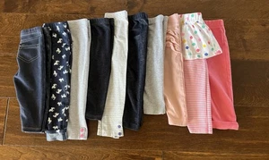 Infant Baby Size Leggings Lot/Bundle Of 10 Sizes 6-12 Mo - Picture 1 of 9