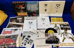 LOTE DE ARTÍCULOS UNIVERSITARIOS PURDUE VARIOS AÑOS 80 90 LIBROS DE GRADUACIÓN PAPELES DE REGISTRO - Imagen 1 de 14