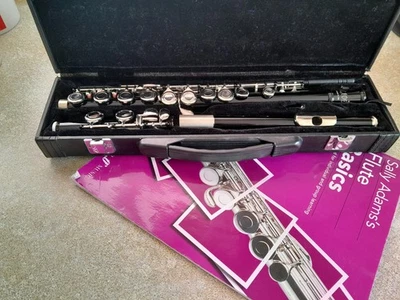 Slade Flute And Case Black Ideal For Student - Image 1 of 3