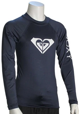 Protector contra erupciones Roxy LS de todo corazón para niñas - estado de ánimo índigo - nuevo Foto 1 de 2