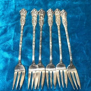 Sterling Silver 126 Grams Scrap or Use Sterling Silver oyster forks - Imagen 1 de 10