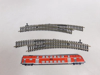 Roco H0 DC Switch Pair Ns For Underground Drive 4518L 4519R Very Good #EF364-0.5 - Image 1 of 3