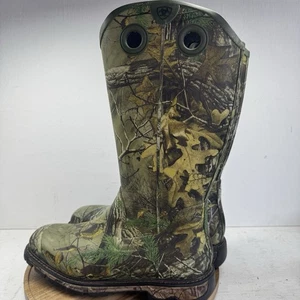 Ariat RealTree Conquest Buckaroo wasserdicht eckige Zehenpartie Gummistiefel Herren Gr. 11,5 - Bild 1 von 11