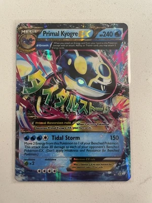 Mega Primal Kyogre EX 55/160 NM Holo Rare Card XY Primal Clash 2016 Pokémon - Image 1 of 2