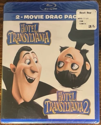 NEW SEALED Hotel Transylvania / Hotel Transylvania 2 Blu-ray Movie Set N0509 - Image 1 of 2