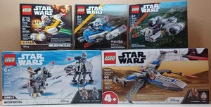 Lego Star Wars Microfighters 5 Set Konvolut zur Auktion - Neu und ungeöffnet - Bild 1 von 19