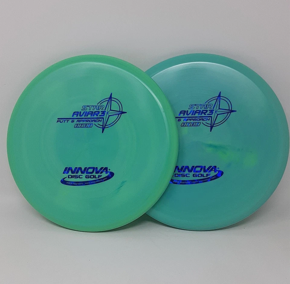 Set of (2) Innova Star Swirl Aviar3 170g Blue Shatter FREE SHIPPING 1 - Image 1 of 1