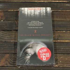 The Blair Witch Project (VHS, 1999) New Factory Sealed - Picture 1 of 5