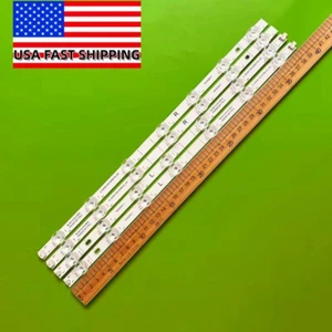 4Pcs LED strips For Hisense JL.D425E1330-003BS-M_V02 43H6500G 43R6000GM 43R6E3 - Picture 1 of 7