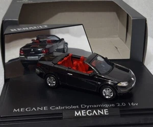 Renault Megane Cabriolet 2.0 16V 2006 Black 1:43 Norev 517608 EXTREMELY RARE!! - Picture 1 of 17