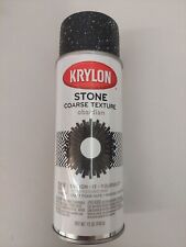 Krylon 18212 Obsidian Indoor & Outdoor Coarse Stone Texture Spray 12 oz