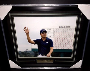 JORDAN SPIETH 2015 MASTERS CHAMPIONS FRAMED 16X20 PHOTO - Picture 1 of 2