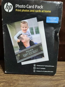 HP Inkjet Błyszczące karty fotograficzne Papier i koperty, papier 4x6 i 5x7, koperty 5x7 - Zdjęcie 1 z 12