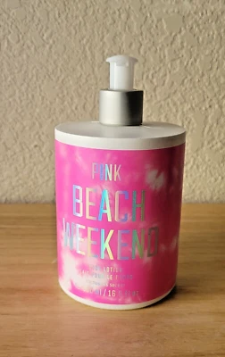 Loción corporal hidratante cremosa VS Pink 'Beach Weekend' 500 ml/16,9 fl nueva sin usar Foto 1 de 4