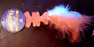 Loofa Fish Cat Toy by Multipet (multiple color options) - Picture 1 of 5