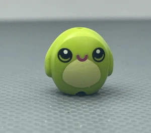 LEGO Minifigure Plush Toy Pillow Frog Lime Green Black Eyes Stomach Series 27 - Picture 1 of 8