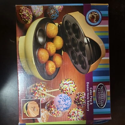 Nostalgia Electrics Cake Pop & Donut Hole Maker Bakery  New open box - Image 1 of 3