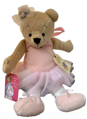 Girls Ballerina Plush Bear Backpack “Tedwina” Ballet Backpack NEW - Image 1 of 4