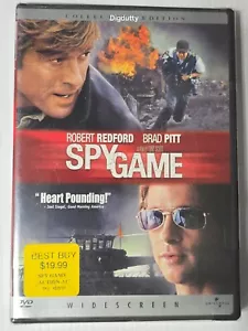 Spy Game (DVD, 2001 Collectors Edition) Robert Redford, Brad Pitt - NEW - Picture 1 of 3