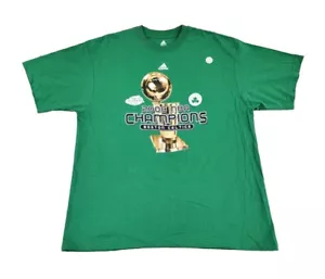 Adidas Boston Celtics Shirt Mens Extra Large 2008 NBA Champions Trophy Adult A52 - Picture 1 of 7