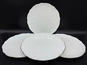 Aynsley Spring Crocus Dinner Plates( Set of 4) Bone China England - Picture 1 of 4